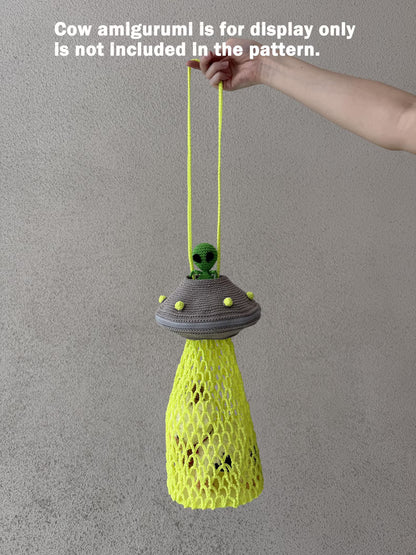 Foldable Mesh Bag Crochet Pattern