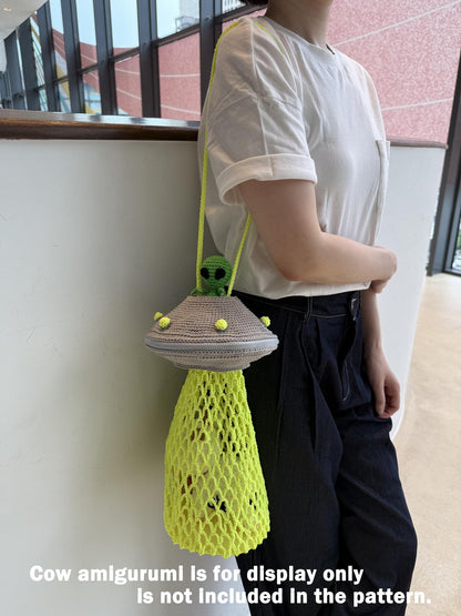 Foldable Mesh Bag Crochet Pattern