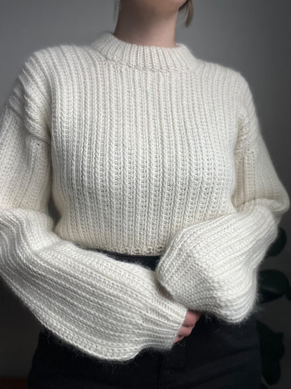 Vintage Inspired Crochet Sweater Pattern