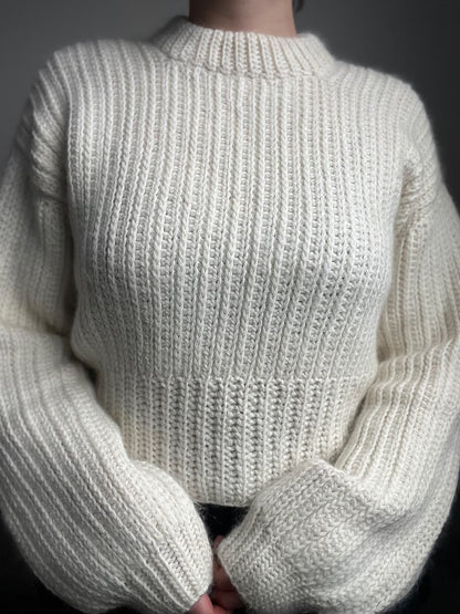 Vintage Inspired Crochet Sweater Pattern