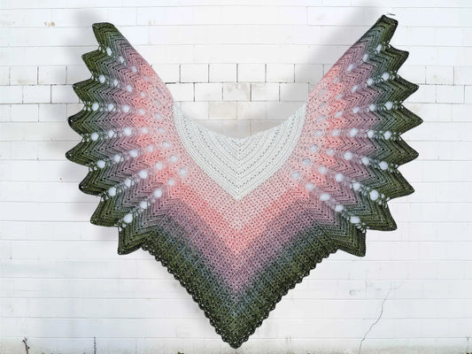 Veilwyn Shawl Crochet Pattern