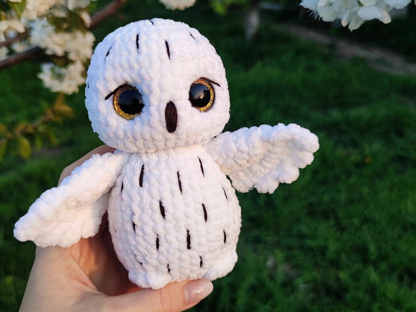 Amigurumi Snowy Owl Crochet Pattern