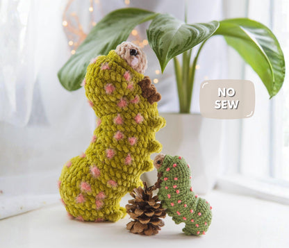 No-Sew Caterpillar Crochet Pattern