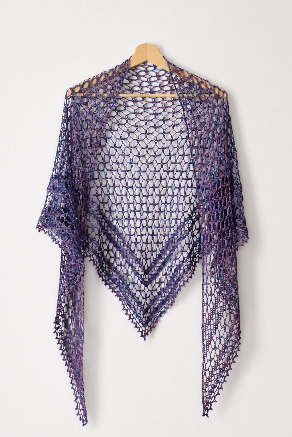 Nightfall Lace Shawl Crochet Pattern