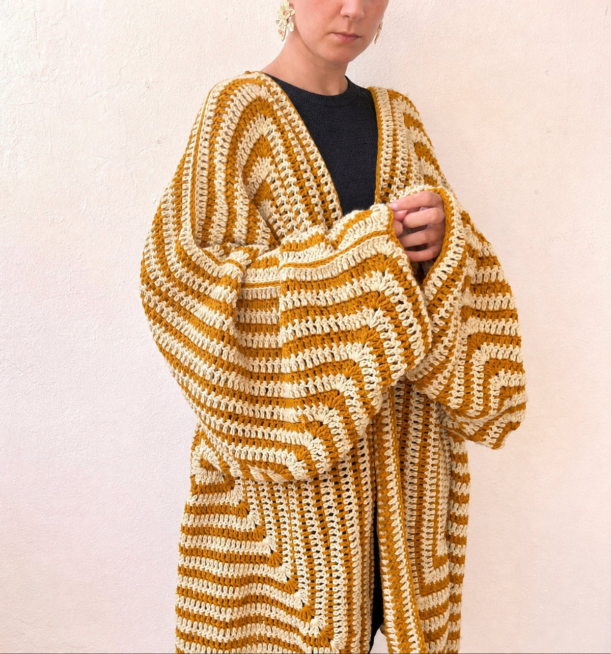 Maxi Cardigan Crochet Pattern