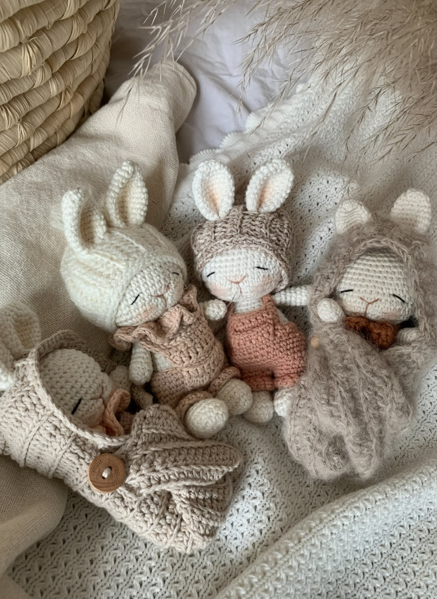 Baby Cake Bunny Crochet Pattern