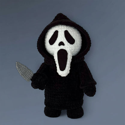 Ghostface Scream Amigurumi Crochet Pattern