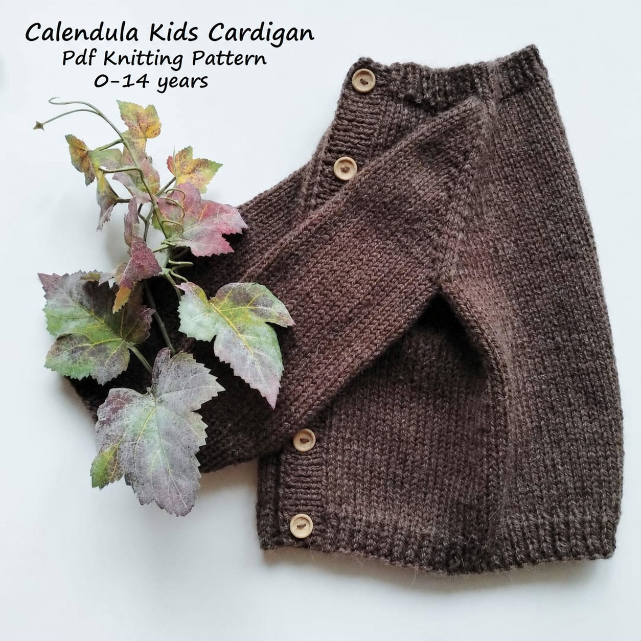 Calendula Kids Cardigan Knitting Pattern