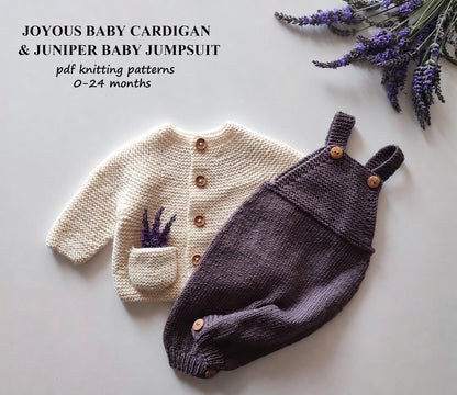 Joyous Baby Cardigan Knitting Pattern