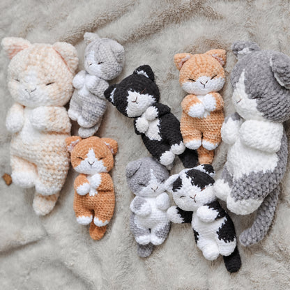 6 in 1 Kitty Collection Crochet Pattern