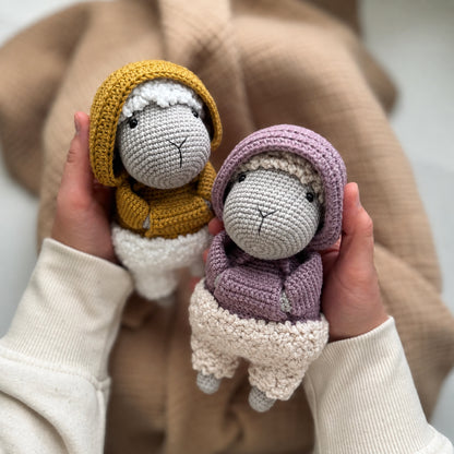 Sheep Wilma and Willi Crochet Pattern