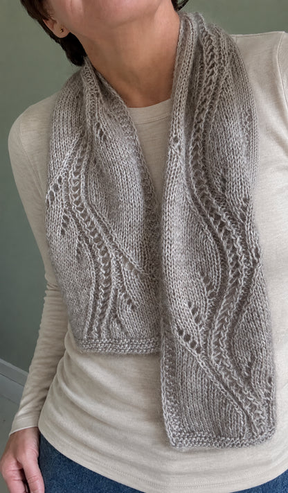 Lua Scarf Knitting Pattern