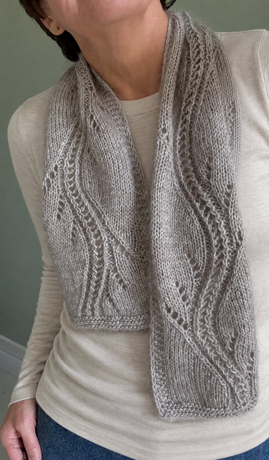 Lua Scarf Knitting Pattern