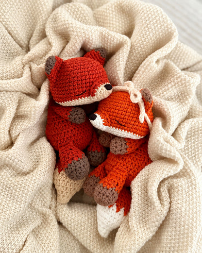 Snuggle Foxes Filu and Filur Crochet Pattern