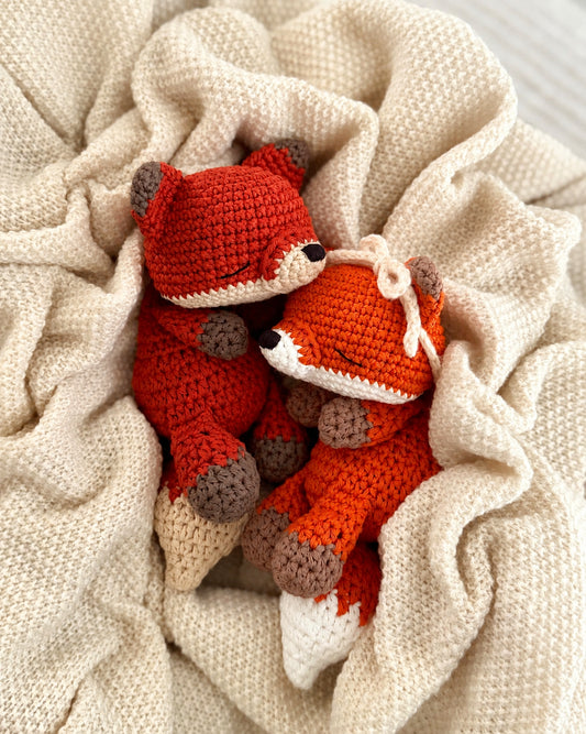 Snuggle Foxes Filu and Filur Crochet Pattern