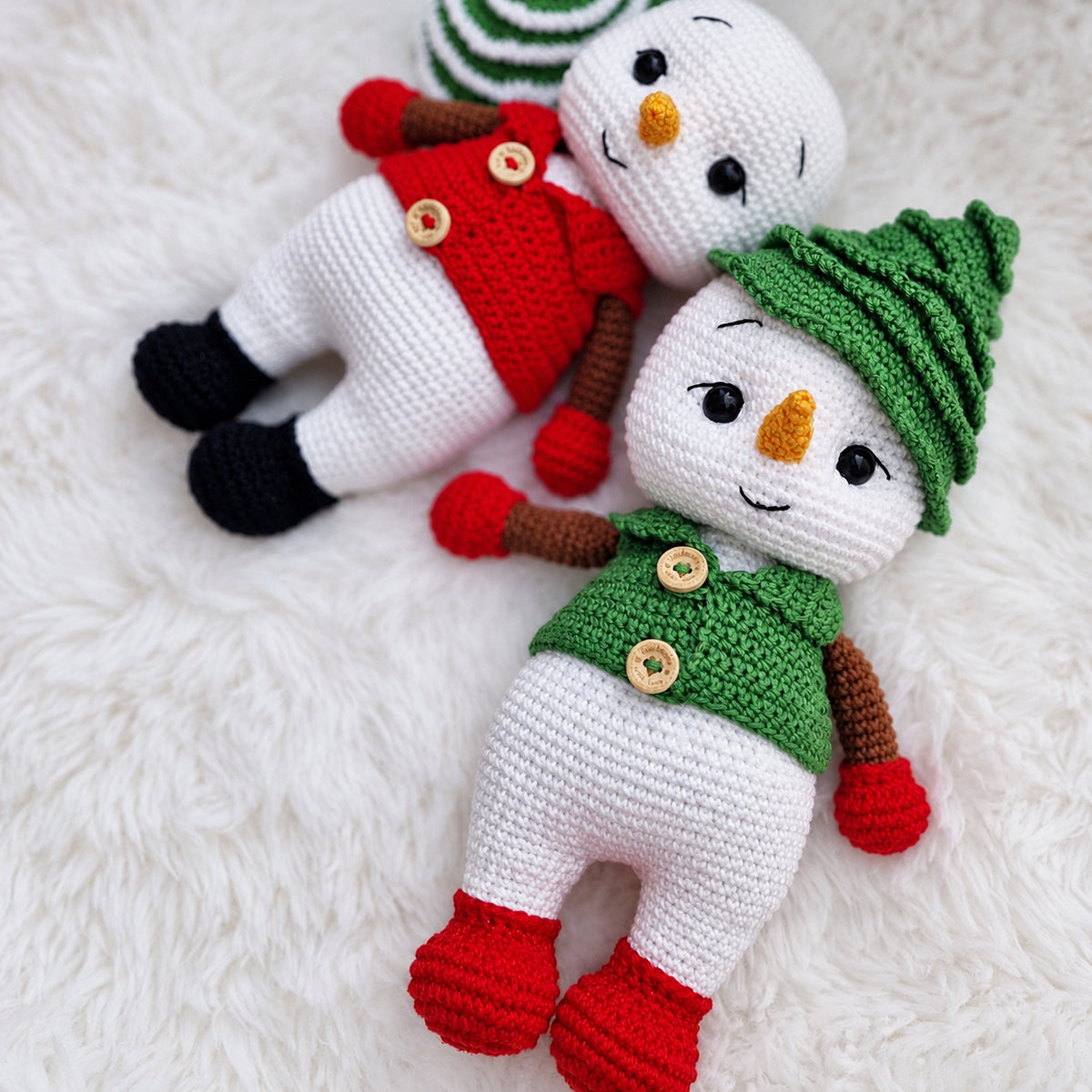 Sweet The Snowman Crochet Pattern