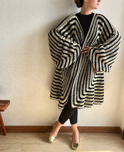 Maxi Cardigan Crochet Pattern