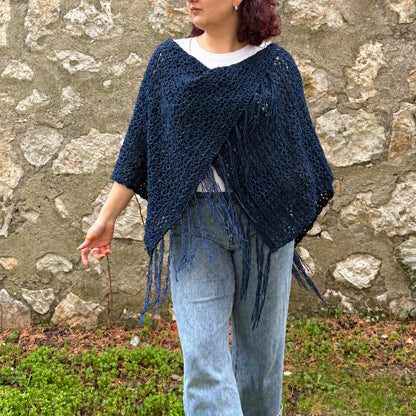 Mobius Poncho Crochet Pattern