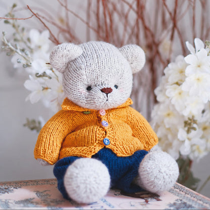 Cozy Teddy Bear Knitting Pattern