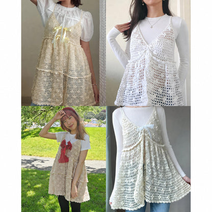 2 In 1 Layering Top/dress Crochet Pattern