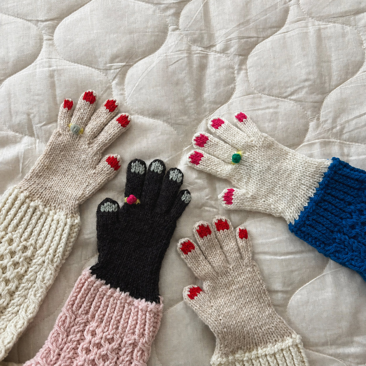 Hands Scarf Knitting Pattern