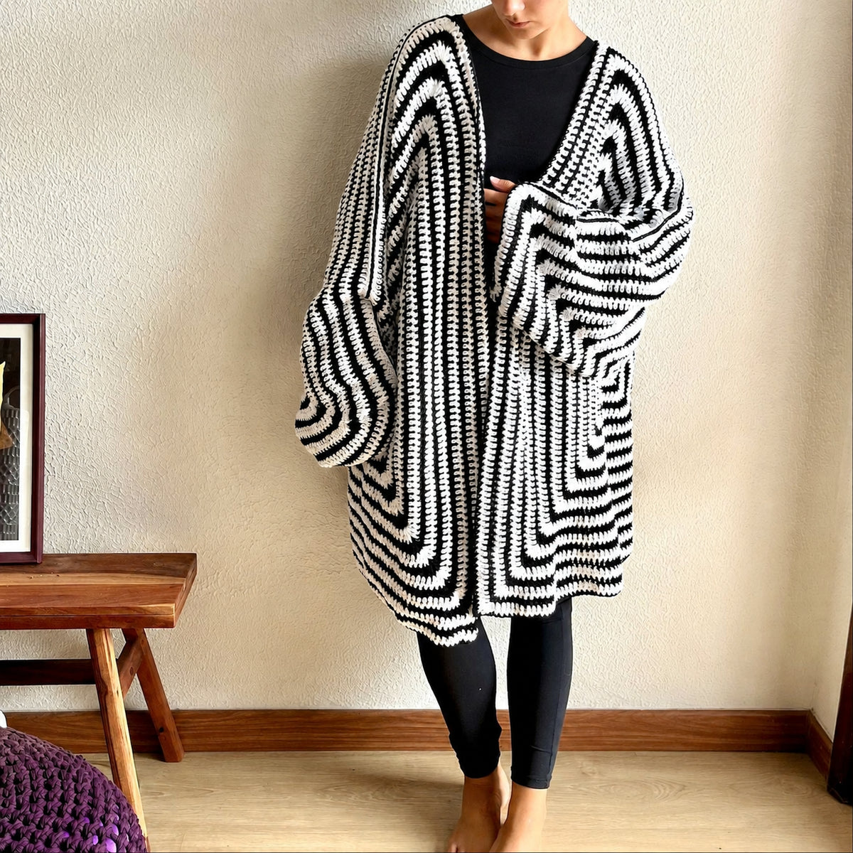 Maxi Cardigan Crochet Pattern