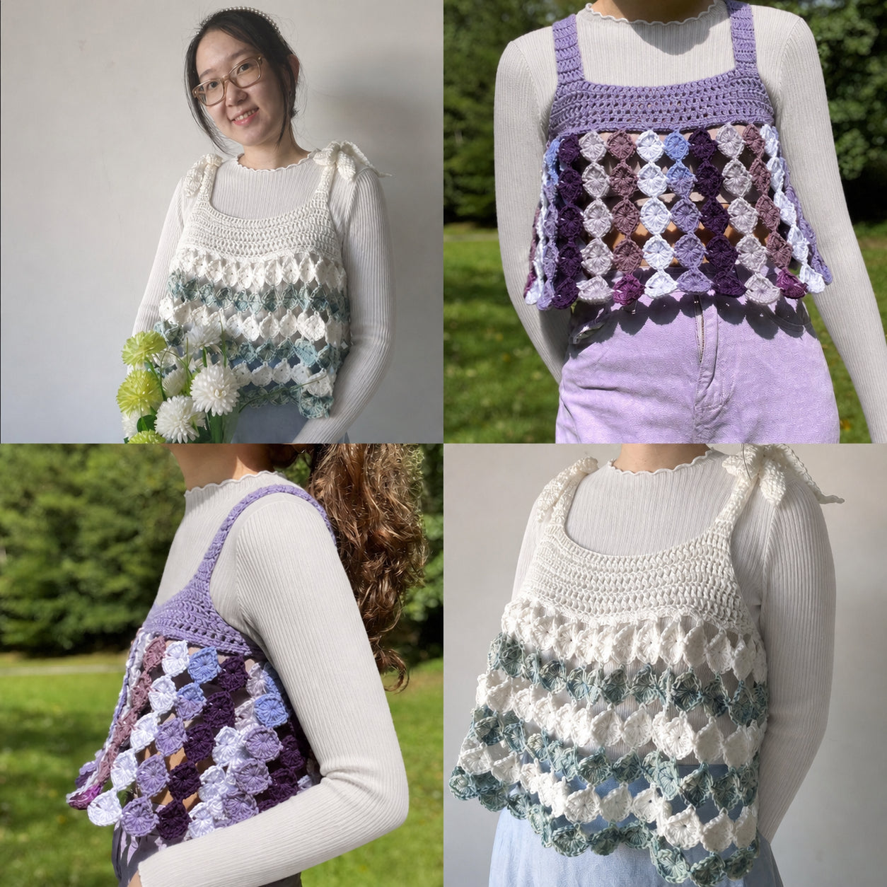 Yvette Flare Top Crochet Pattern