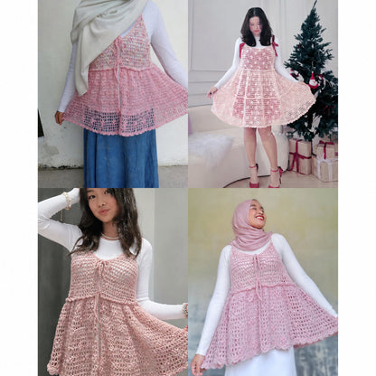 2 In 1 Layering Top/dress Crochet Pattern