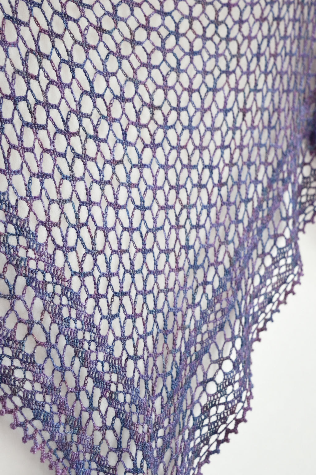 Nightfall Lace Shawl Crochet Pattern
