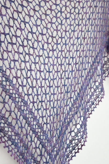 Nightfall Lace Shawl Crochet Pattern