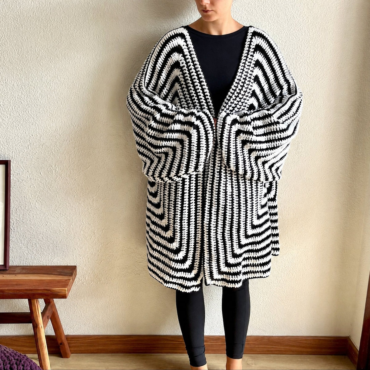 Maxi Cardigan Crochet Pattern