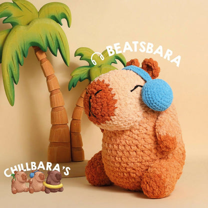 Chillbara Capybaras Crochet Pattern