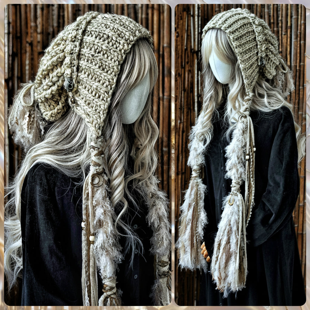 Bonnet With Strap Crochet Pattern