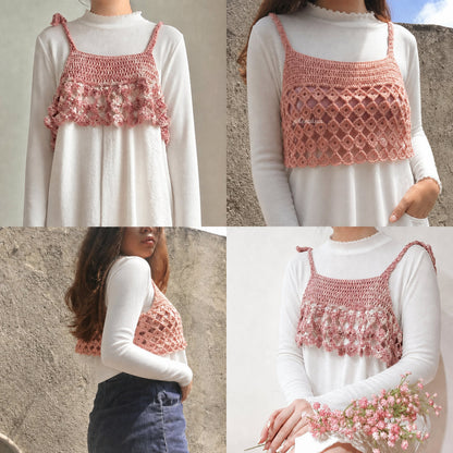 Yvette Flare Top Crochet Pattern