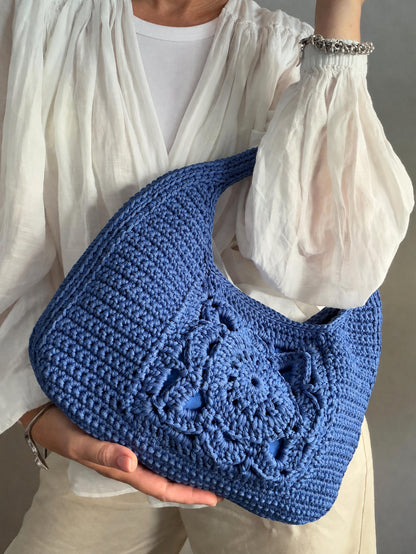 Raffia Wool Handbag Crochet Pattern