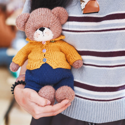 Cozy Teddy Bear Knitting Pattern