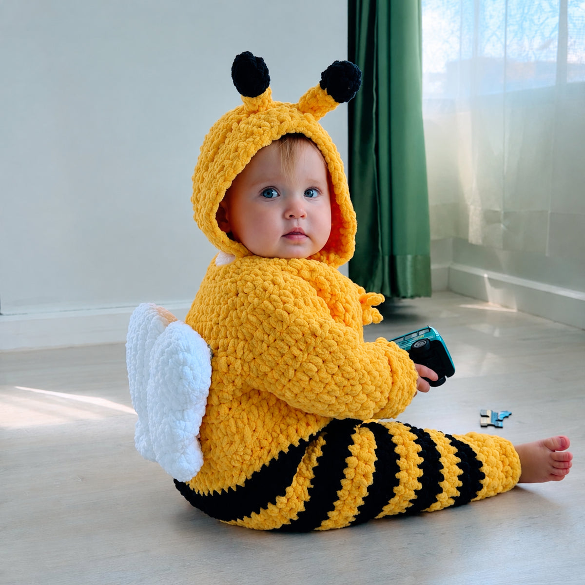 Bee Romper Crochet Pattern