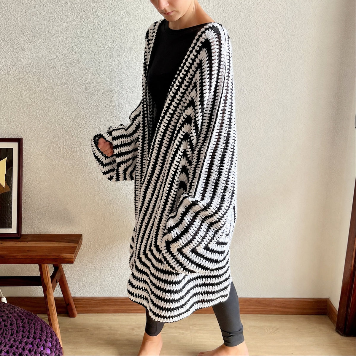 Maxi Cardigan Crochet Pattern