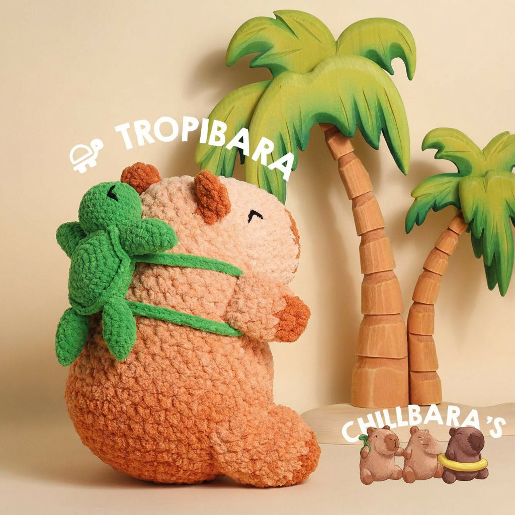 Chillbara Capybaras Crochet Pattern