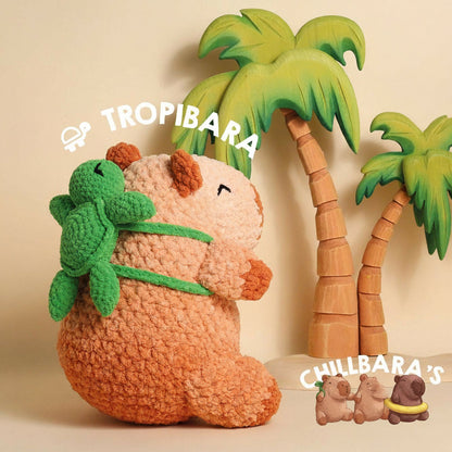 Chillbara Capybaras Crochet Pattern