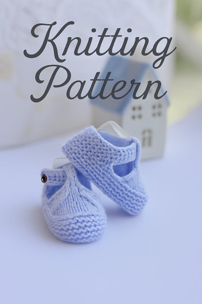 Seamless Baby Booties Knitting Pattern