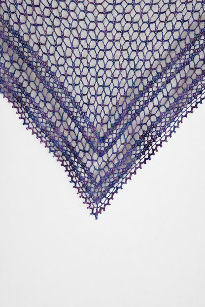 Nightfall Lace Shawl Crochet Pattern