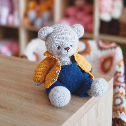 Cozy Teddy Bear Knitting Pattern