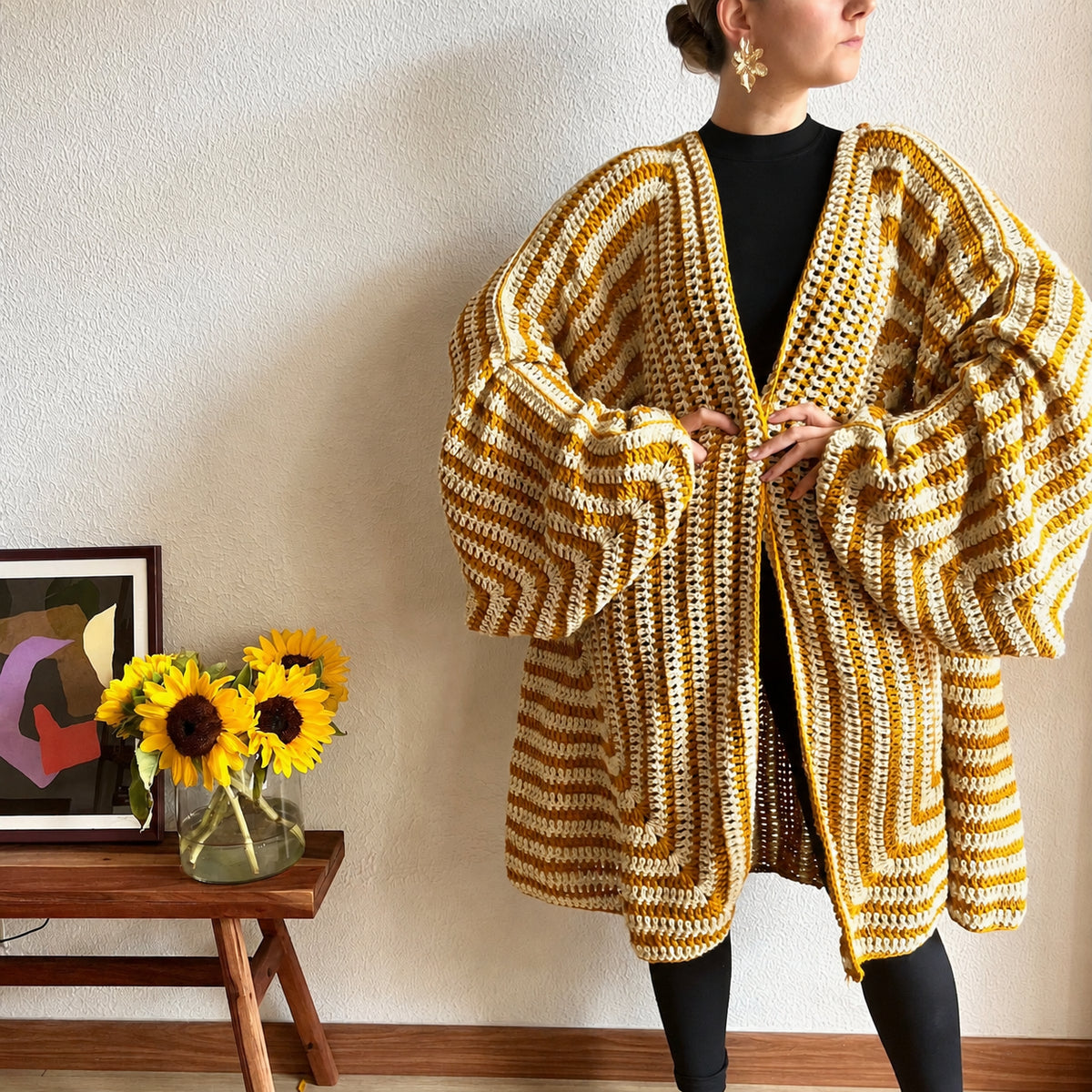 Maxi Cardigan Crochet Pattern