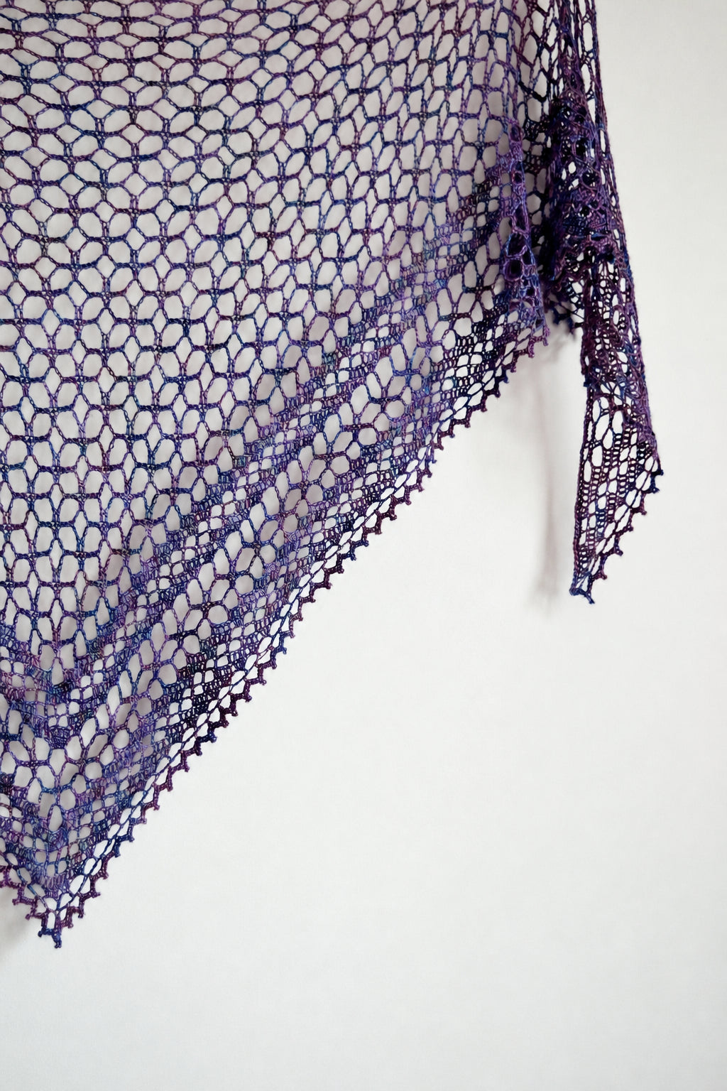 Nightfall Lace Shawl Crochet Pattern