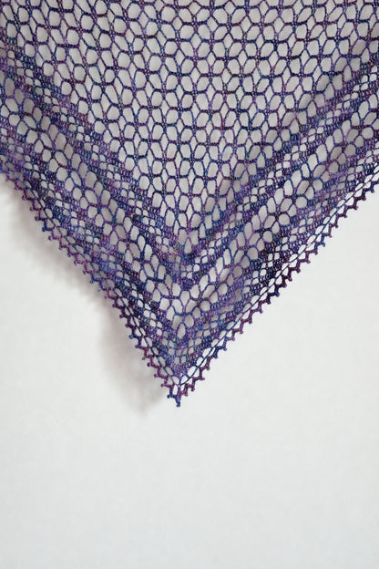 Nightfall Lace Shawl Crochet Pattern