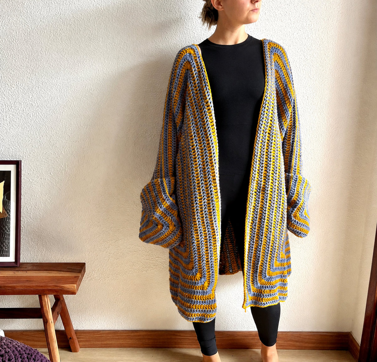 Maxi Cardigan Crochet Pattern