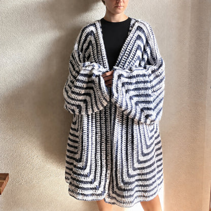 Maxi Cardigan Crochet Pattern