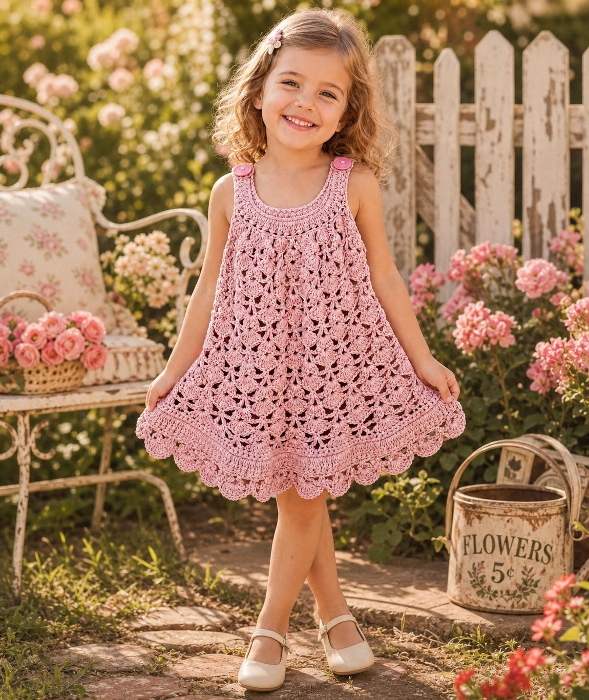 Chantilly Lace Sundress Crochet Pattern