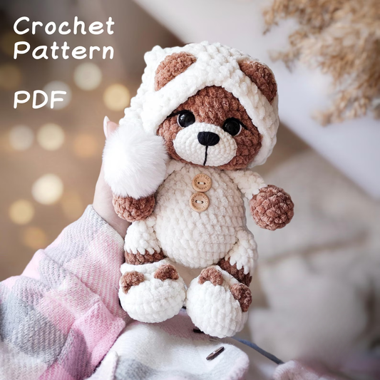 Amigurumi Teddy Bear Crochet Pattern